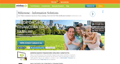 Desktop Screenshot of minhaseconomias.com